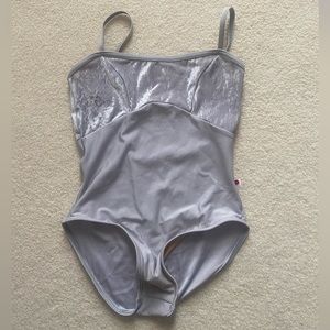 Silver Denise Yumiko Leotard